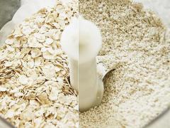 Flour (grilled) made from oat