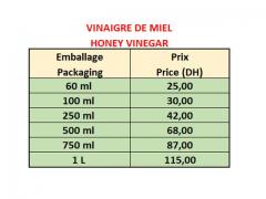 Vinaigre de Miel 100% Naturel