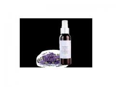 Massage oil with lavender essential oil