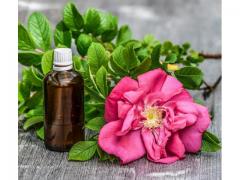 Essential oils: Excellent Moroccan rose oil.